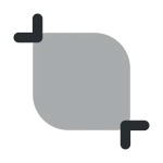 Crop SVG Icon